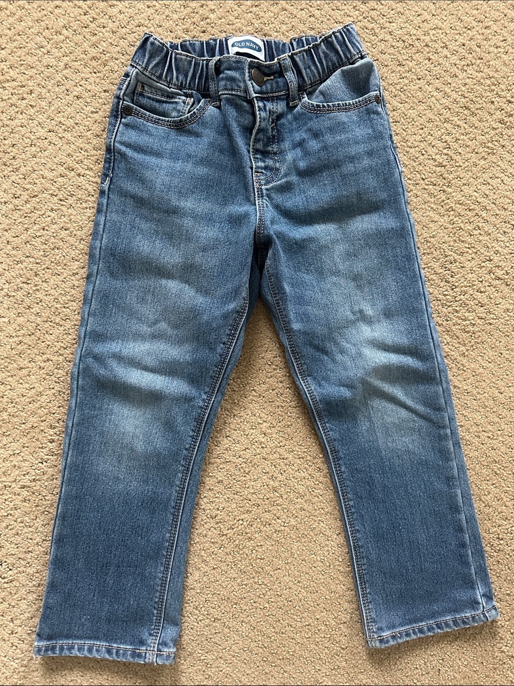Old Navy Light Blue Kids Denim Jeans with Elastic Waist